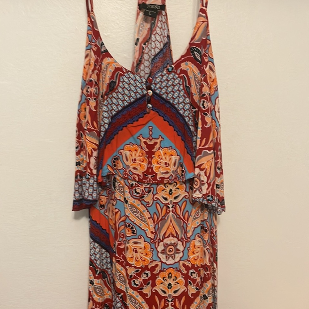 Long, opened back dress 👗